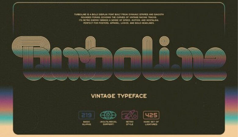 Turboline Font