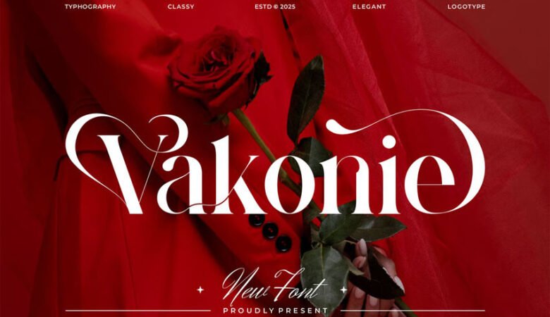 Vakonie Font