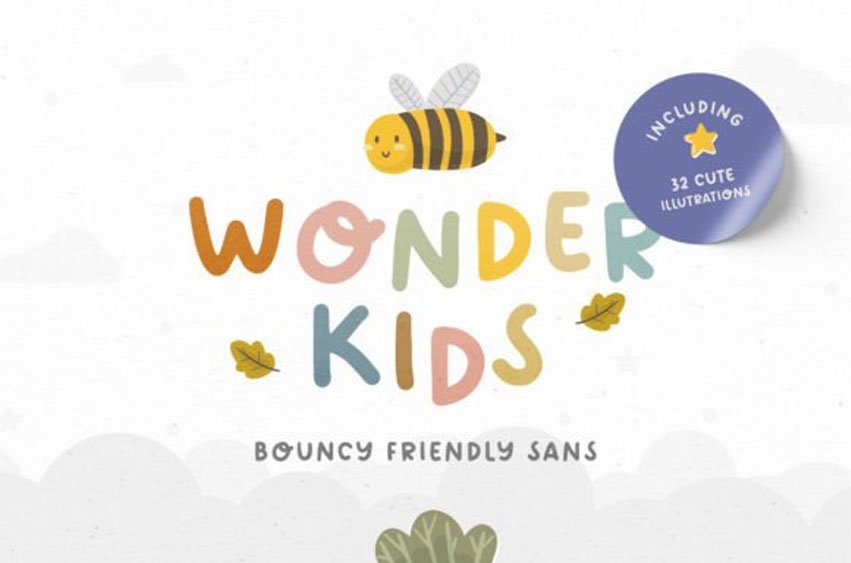 Wonder Kids Font