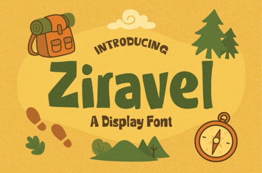 Ziravel Font