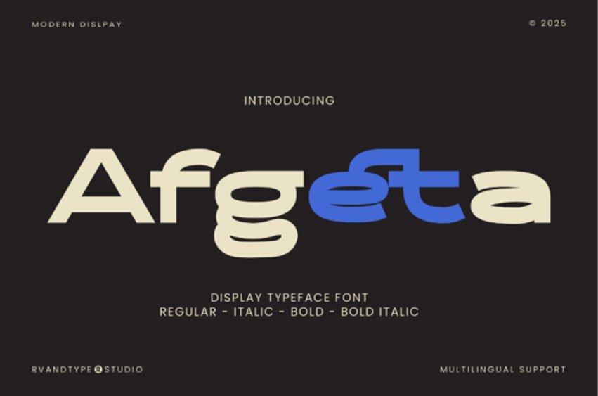 Afgeta Font