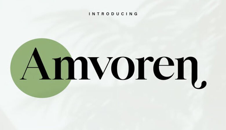Amvoren Font