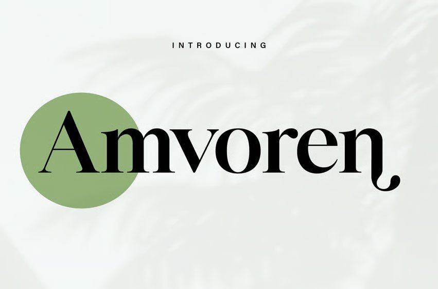 Amvoren Font