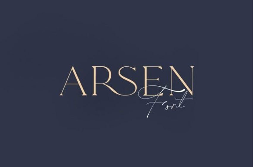 Arsen Script Font
