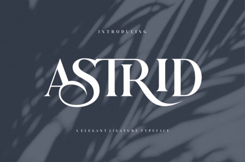 Astrid Typeface Font