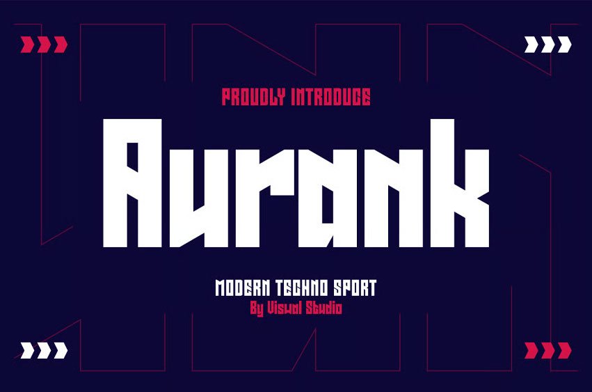 Aurank Font