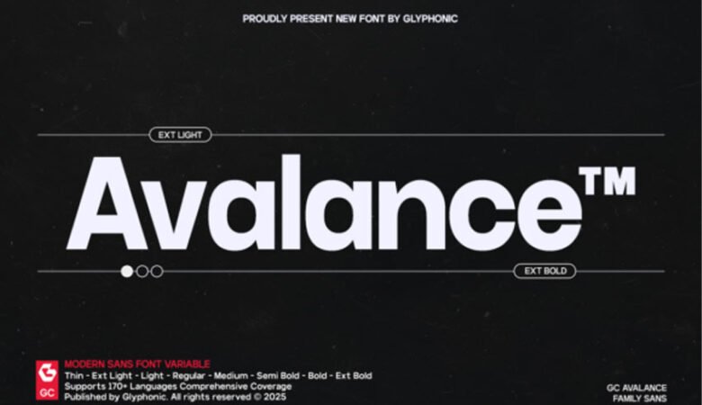 Avalance Font