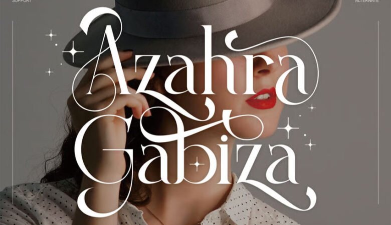 Azahra Gabiza Font
