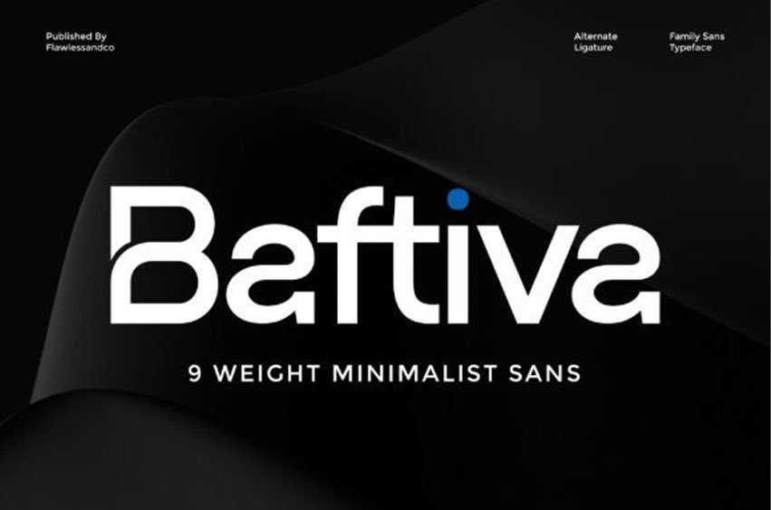 Baftiva Font