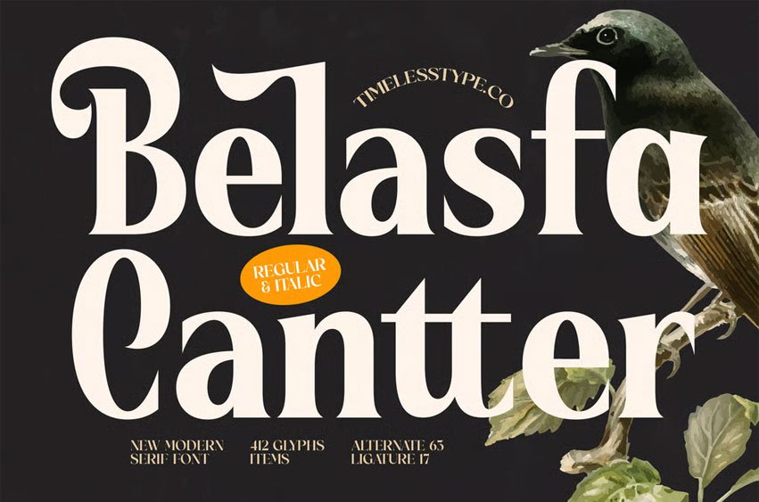 Belasfa Cantter Font