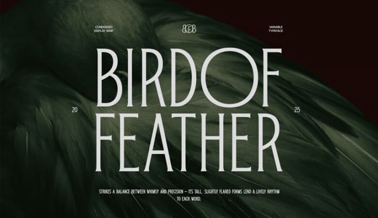 Bird Of Feather Font