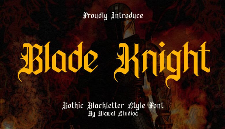Blade Knight Font