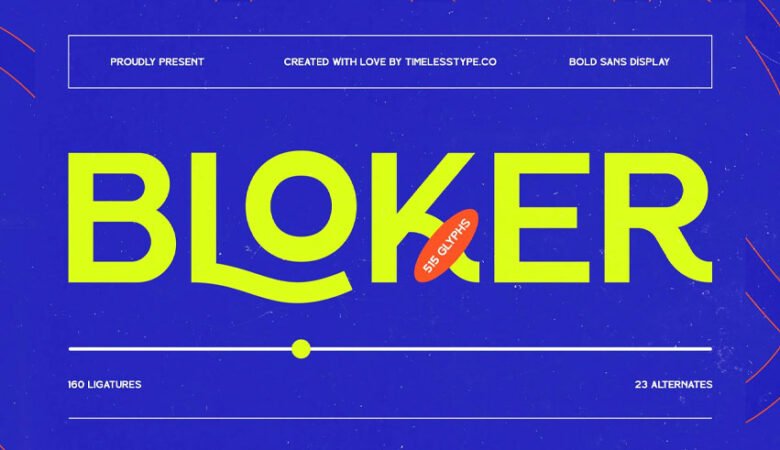 Bloker Font
