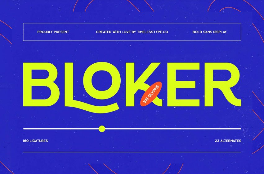 Bloker Font