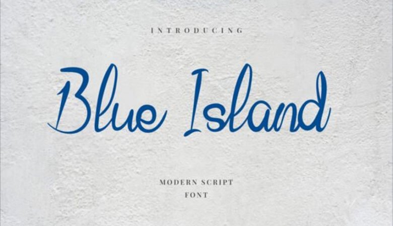 Blue Island Font