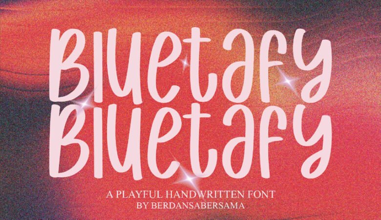 Bluetafy Font