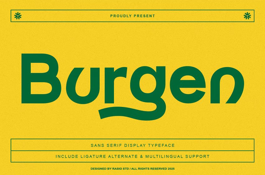 Burgen Font