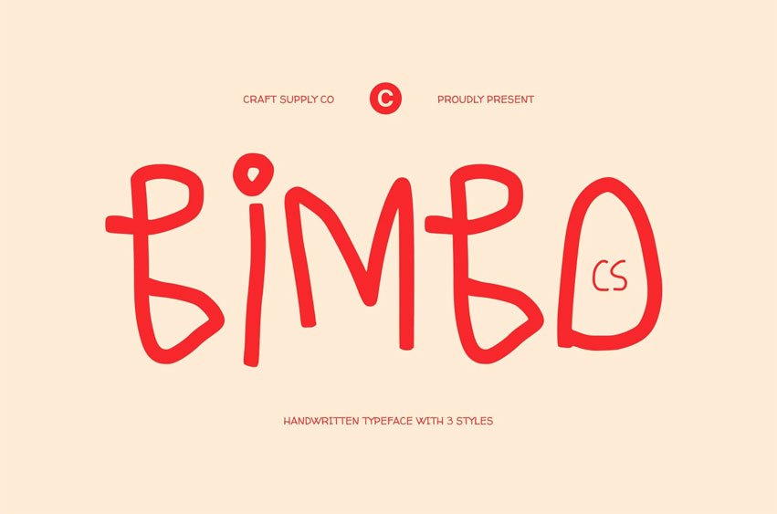 CS Bimbo Font