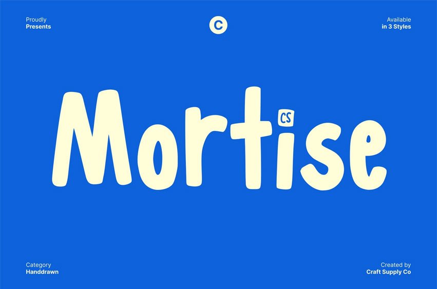 CS Mortise Font