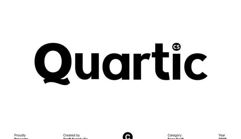 CS Quartic Font