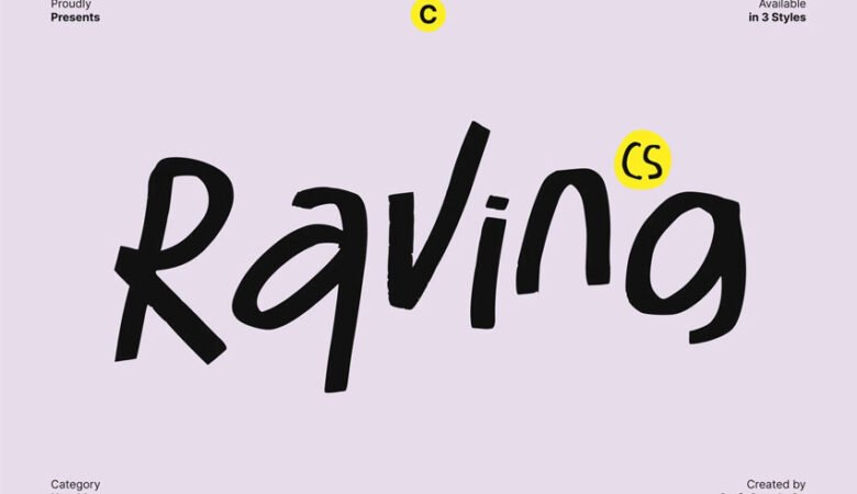CS Raving Font