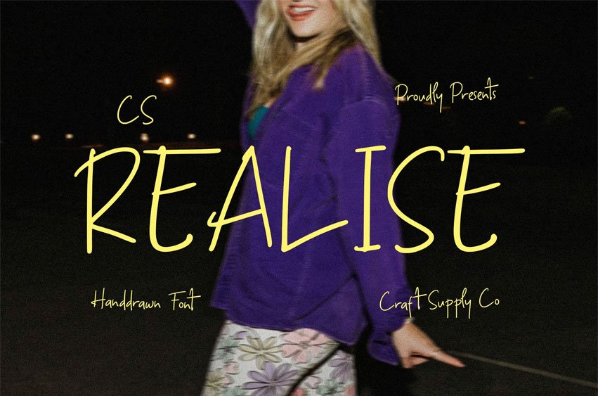 CS Realise Font