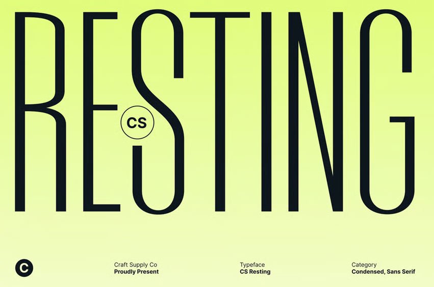 CS Resting Font