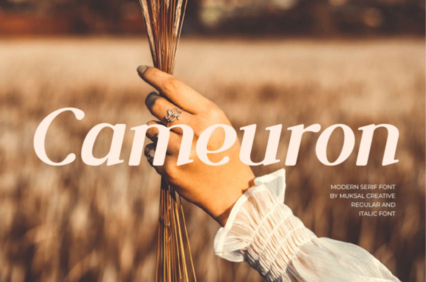 Cameuron Font