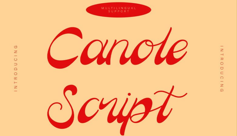 Canole Script Font