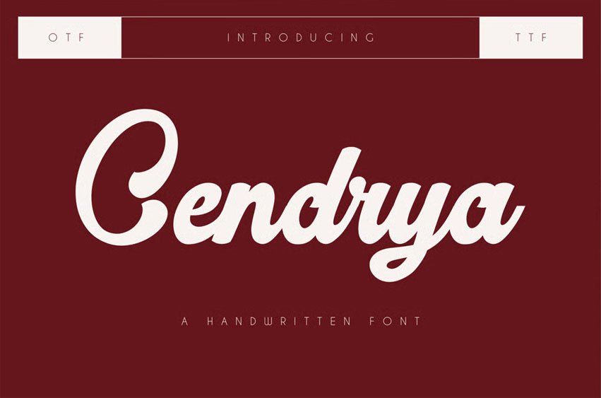 Cendrya Font