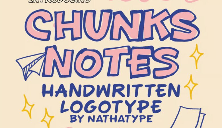Chunks Notes Font