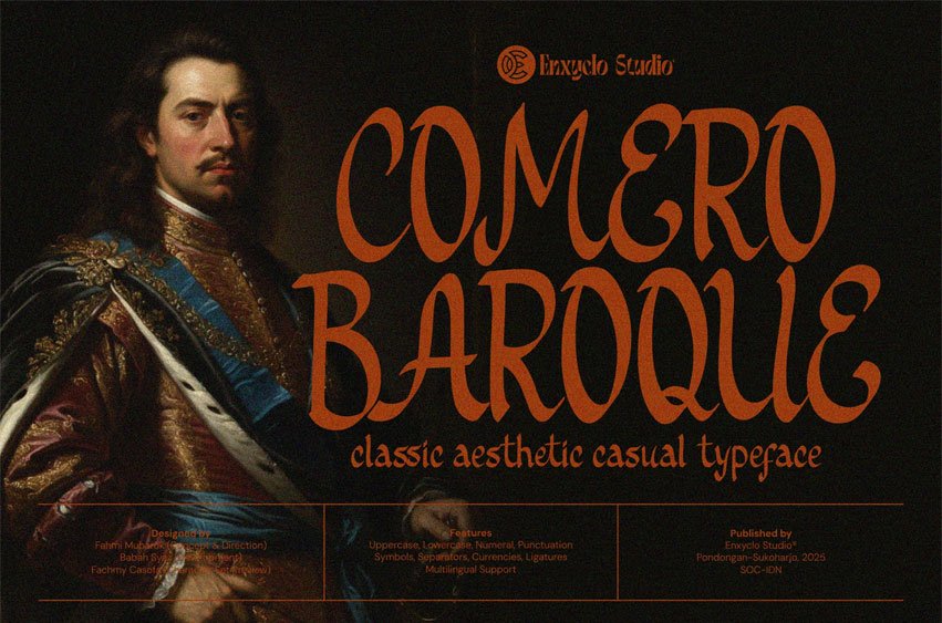Comero Baroque Font