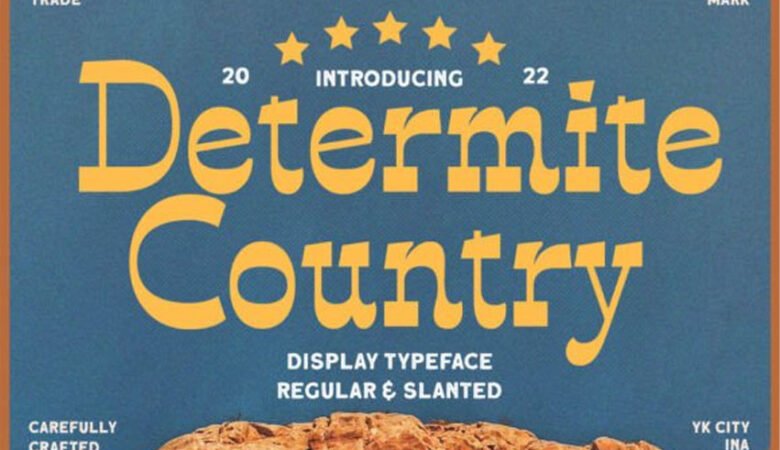 Determite Country Font
