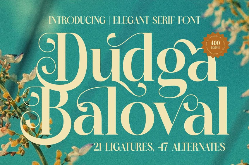 Dudga Baloval Font