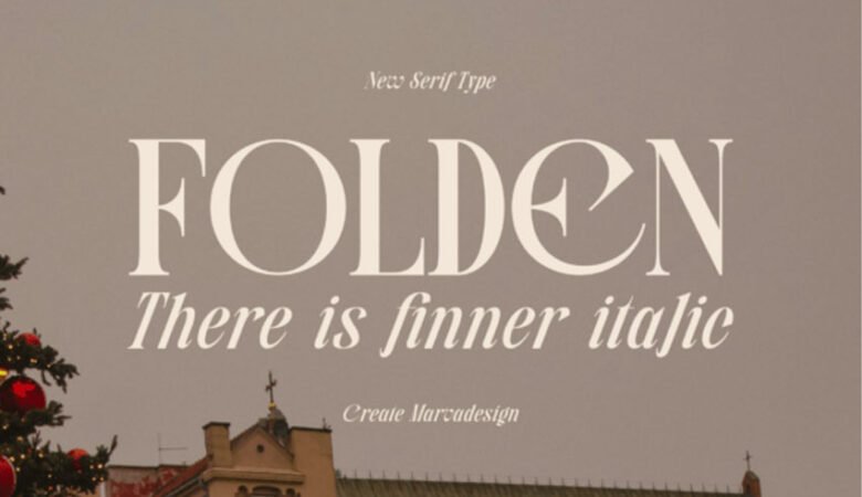 Folden Font