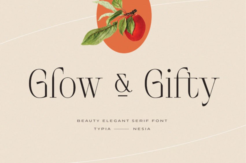 Glow and Gifty Font