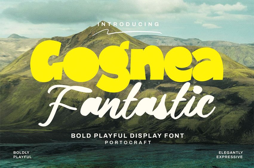 Gognea Fantastic Font