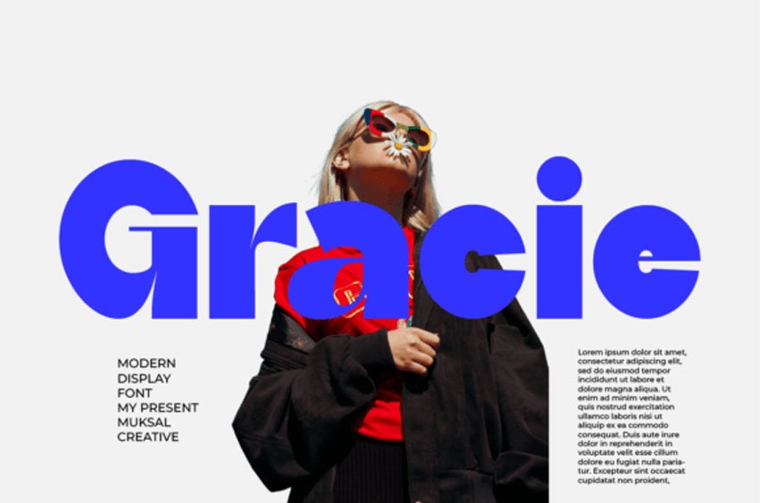 Gracie Display Font