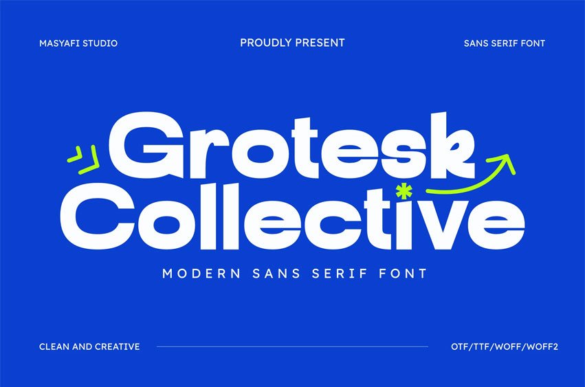 Grotesk Collective Font