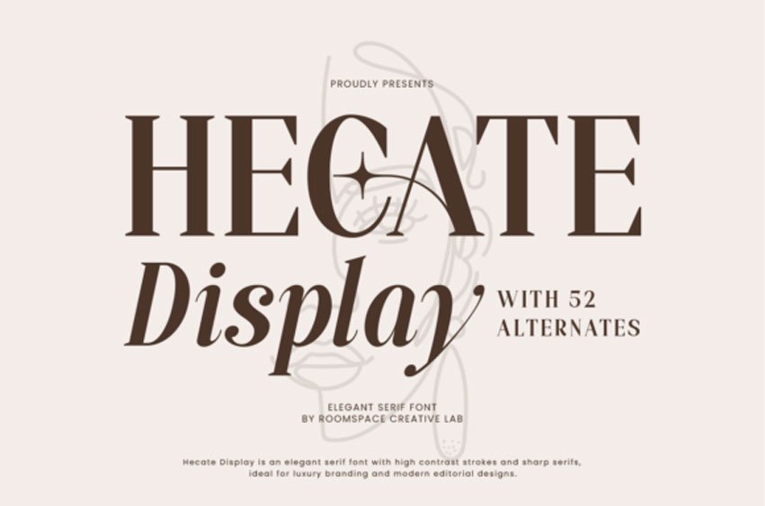 Hecate Display Font
