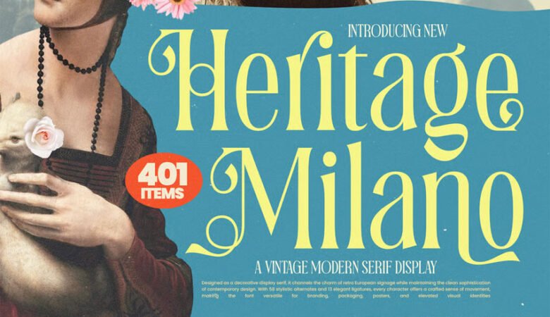 Heritage Milano Font
