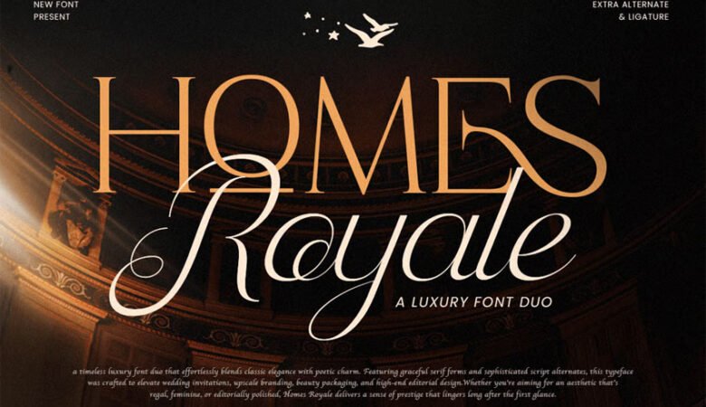 Homes Royale Font