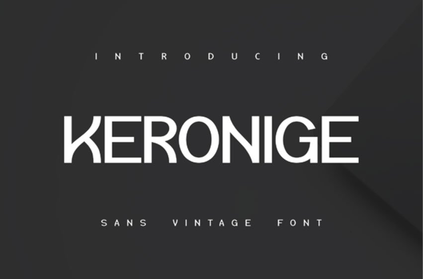 Keronige Font