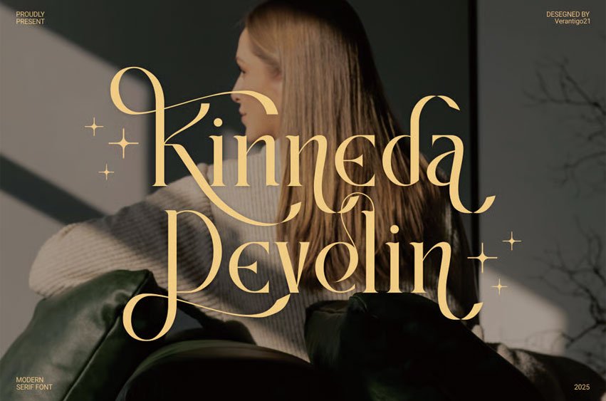 Kinneda Develin Font