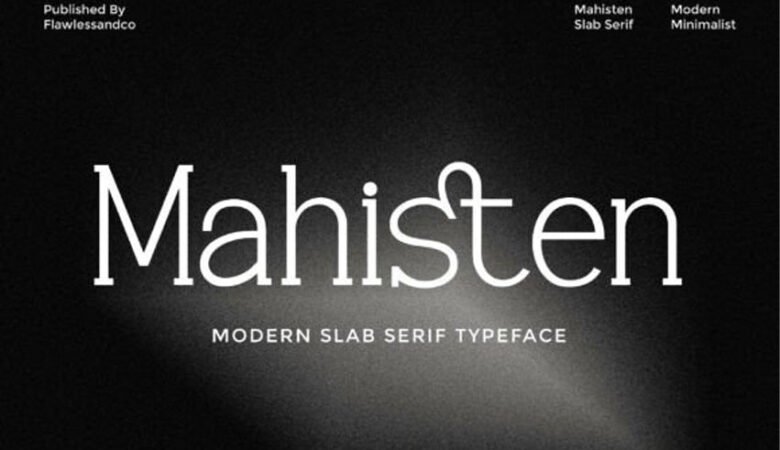 Mahisten Font