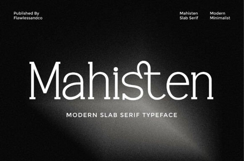 Mahisten Font