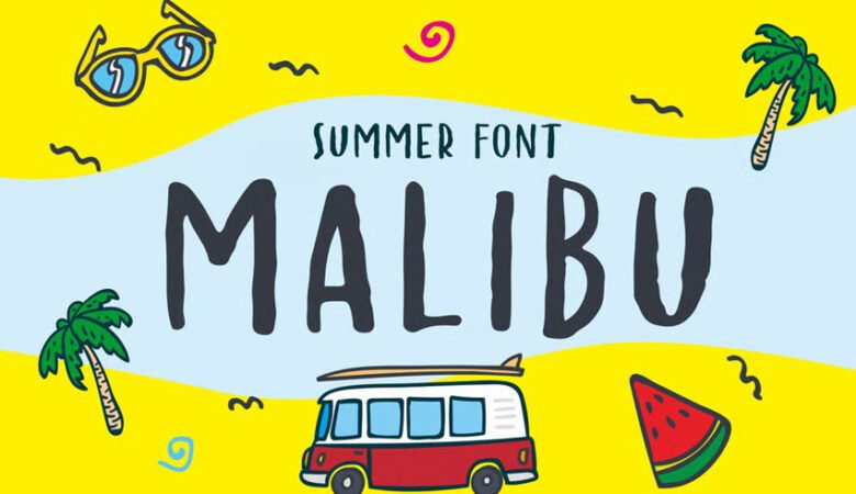 Malibu Handwriting Font