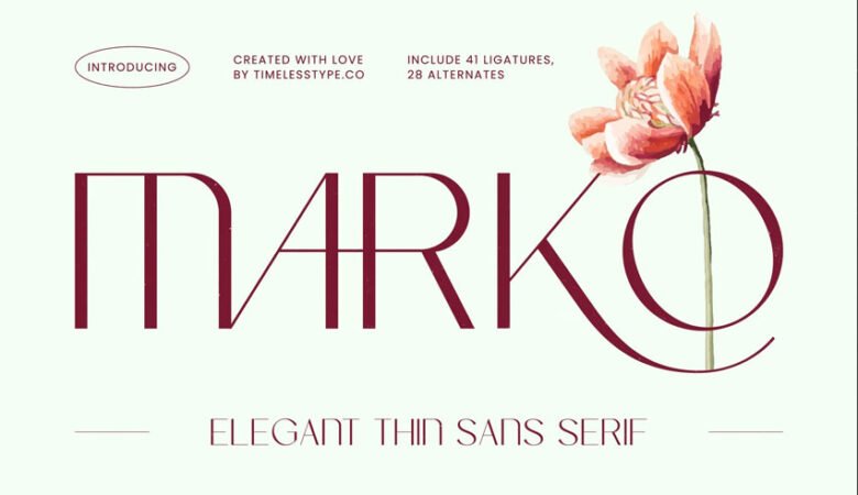 Marko Sans Font