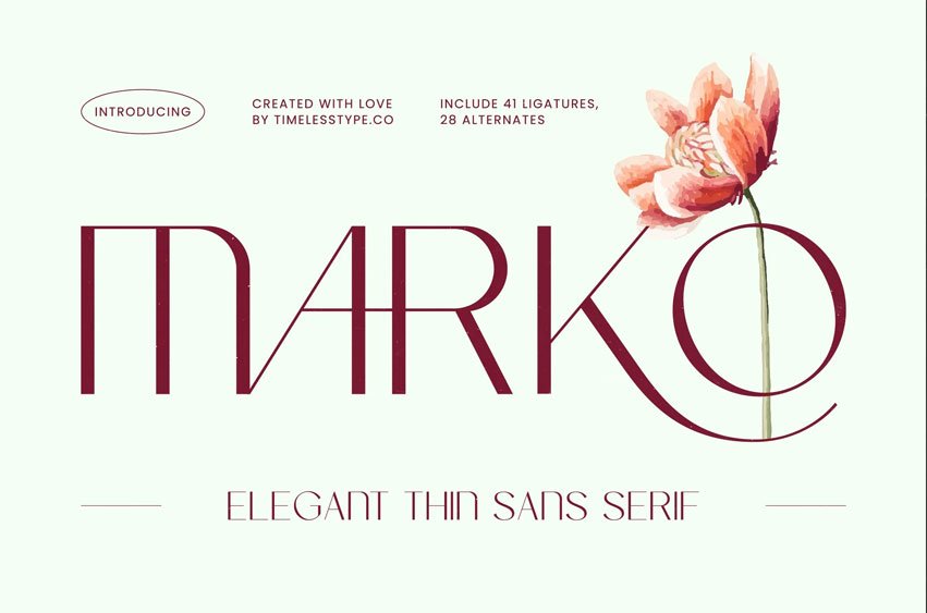 Marko Sans Font