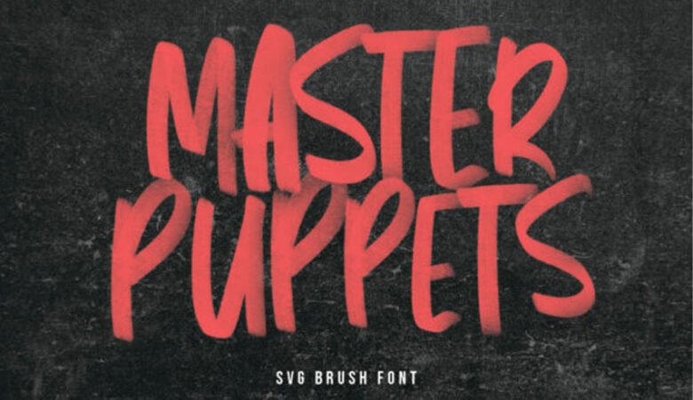 Master Puppets Font